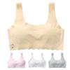 Girl Development Period Bra with Wide Elastic Straps Seamless Breast Support And Coverage No Steel Rings Natural Shape High Stre