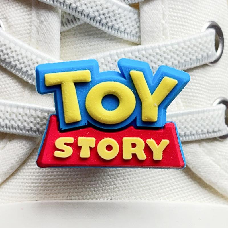 Cute Pilot Dog Shoe Lace Buckle with Cola & Hamburger Design