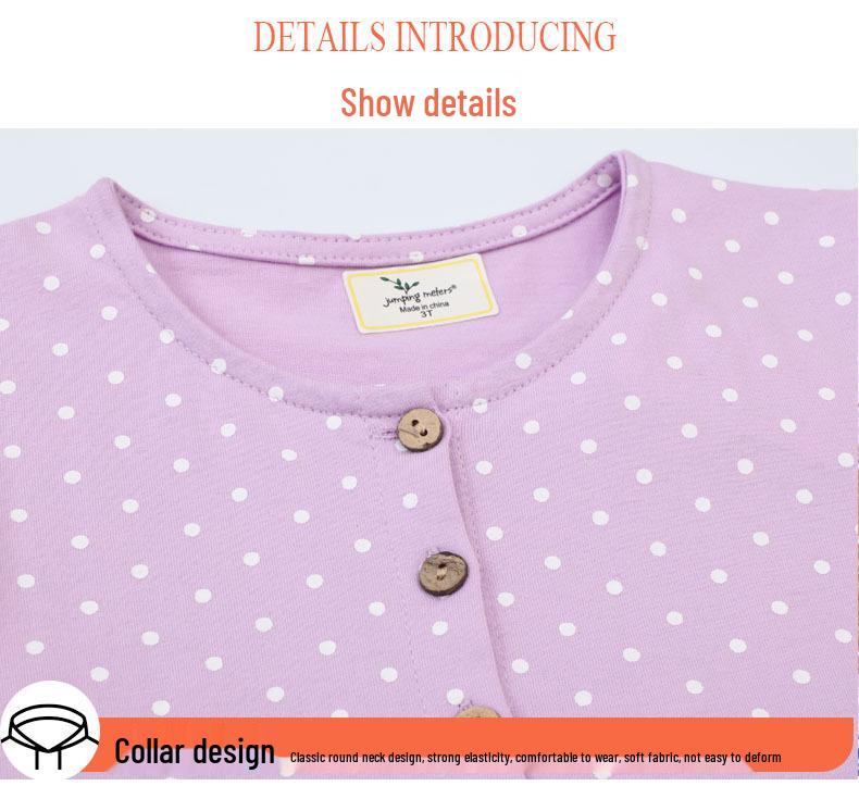 26-Year Novel Girls' Dress: European & American Knit Cute Embroidered Skirt