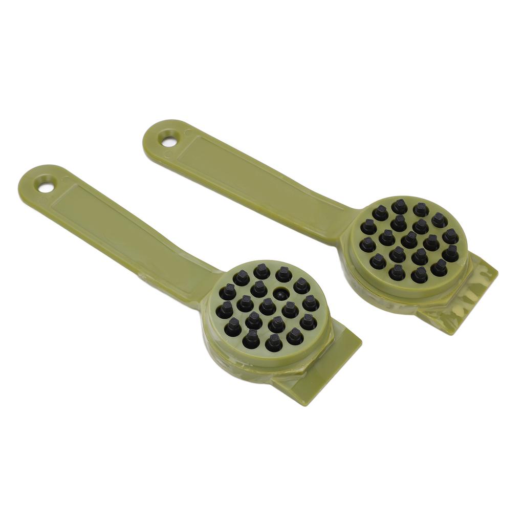 Fish Skin Brush Scraping Fishing Scale Brush Fast Remove Fish Knife Cleaning Peeler Scaler