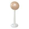 Inflatable Candy Cane Christmas Lollipop Decor 47.2 Inch PVC Outdoor Indoor Party Decoration Festive Photo Prop for Yard Home Store