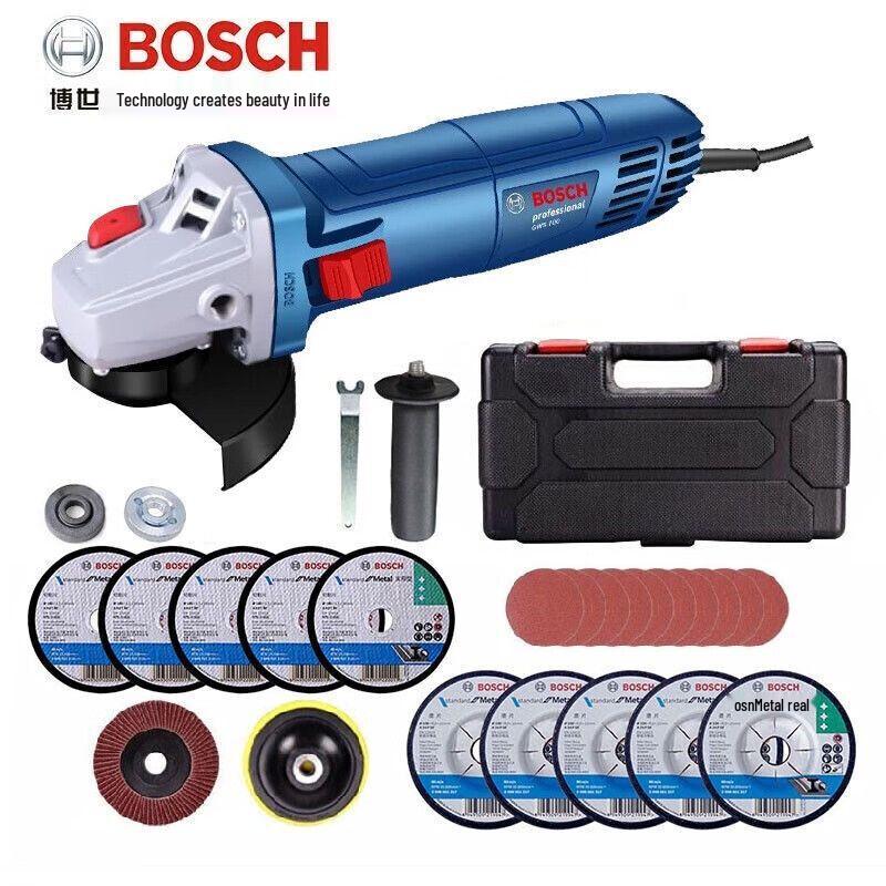Bosch GWS700/GWS800 High-Power Angle Grinder & Cutter CN plug (adapter included)