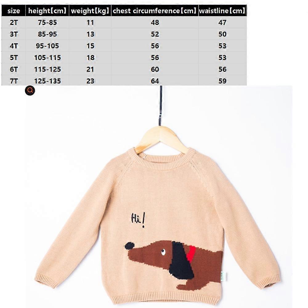 Kerstkostuum Herfst en Winter Dier Schattige Trui Serie Mode Trui Kinder Tops