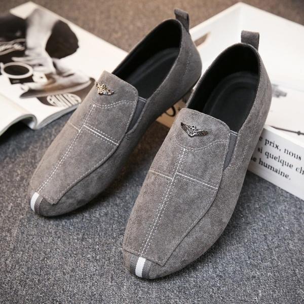 Velvet Autumn Men's Flat Shoes Casual Leather Loafers Size 40-44**