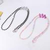 Beaded Crossbody Phone Chain Diagonal Lanyard DIY Mobile Phone Chain  Bag Straps