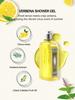 L'OCCITANE Frisches Zitronen-Eisenkraut Körperpflege-Set Eisenkraut Duschgel 70ml + Eisenkraut Körperlotion 70ml Reise-Set