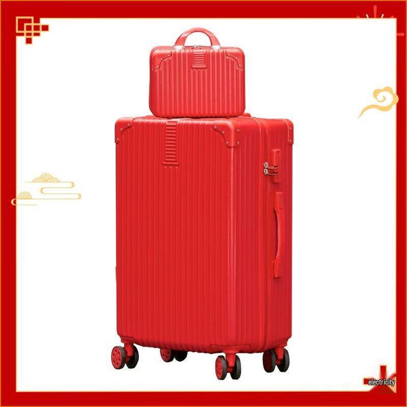 OEING Retro Wedding Luggage Set 24 Inch