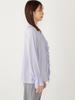 Ships Colors Women's Hand Washable 2-Way Front Ruffle Blouse, 221100028, Lavender, One Size