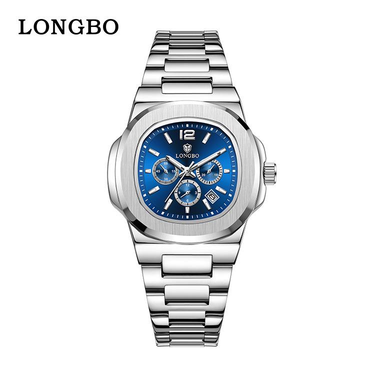 Longbo Classic Men's Waterproof Luxury Business Wristwatch 83882