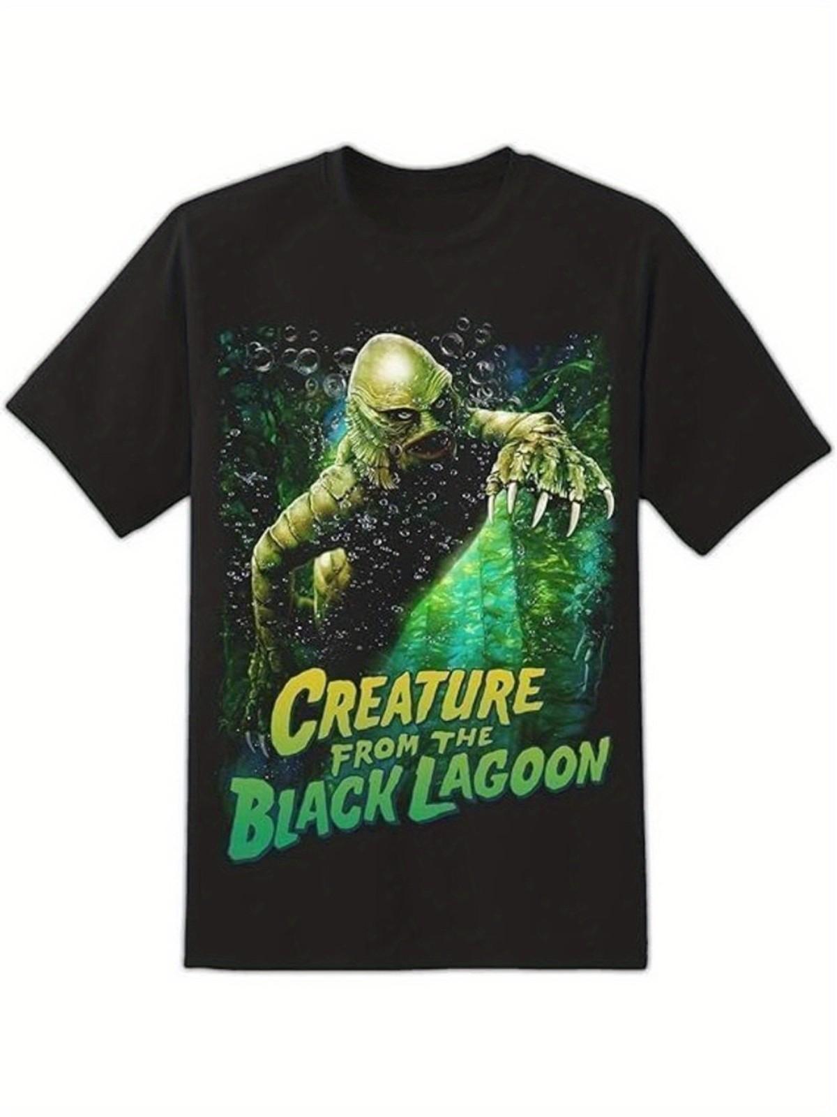 Rock Rebel Men s Creature from The Black Lagoon Graphic Tee -180g T-shirt S разноцветный