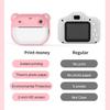 Children Digital Camera Instant Print for Kids Thermal Print Camera Instant Photo Printing Camera Video Toys+32G Memory Card
