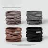Velvet Autumn Winter Warm Neck Protection Scarf Women Outdoor Cycling Men Korean Cold Resistant Knitted Face Mask Neckerchief