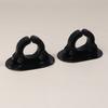 2/4 Stück Gummi-Paddel-Aufbewahrungshalter Boots-Paddelhalter-Clips Ruderhalter für Kajaks Kanus Ruderboote Schlauchboote
