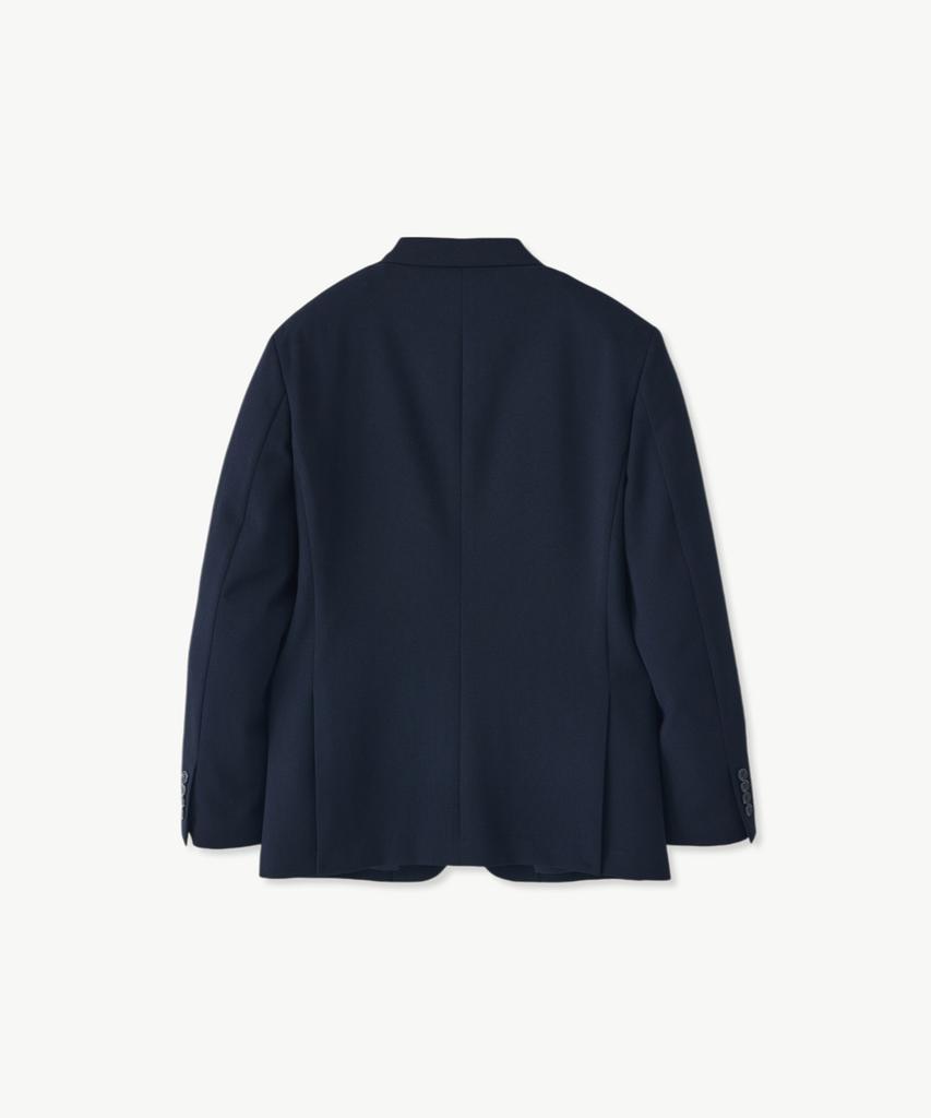 Stco [Summer] 4-Way-Stretch Lightweight Twill Setup Jacket_Navy (Relaxed Fit)_Sejwb01Nsn