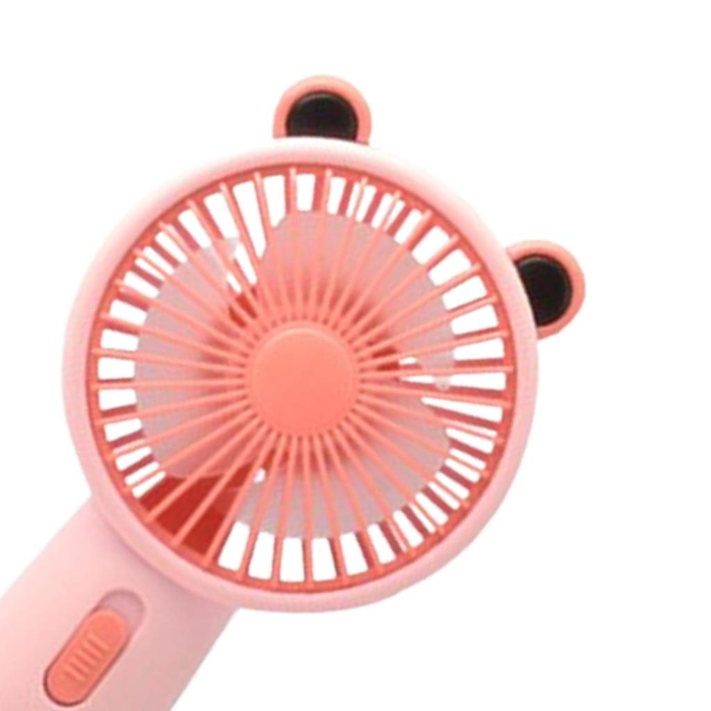 Desktop Fan Random Color Cute Lightweight Handheld Fan for Home Office Party