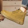 Men Boots Winter High Top Leather Shoes Fashion  Shoes Fashion Ankle Boots Business Casual Outdoor Shoes Male Sneakers New