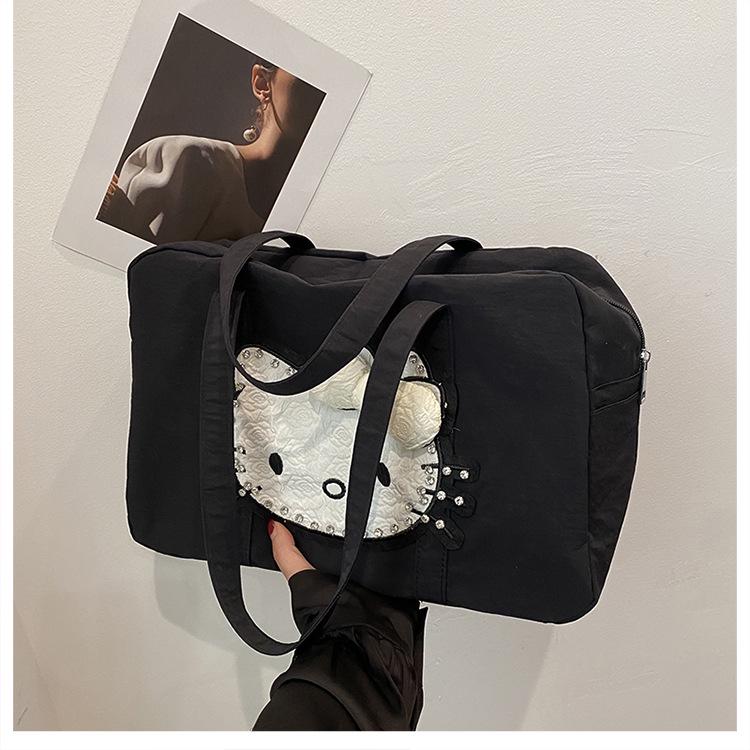 Dámská taška přes rameno Kitty 2025: Velkokapacitní taška pro dojíždění a přenosná kabelka