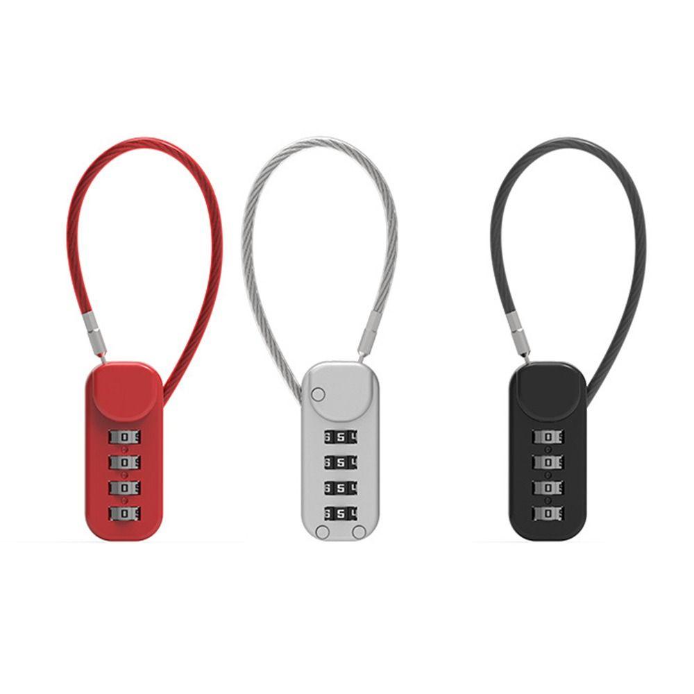 Travel Security Protect Locker 4 Dial Digit Number Combination Password Lock Suitcase For Luggage/Bag/Backpack/Drawer