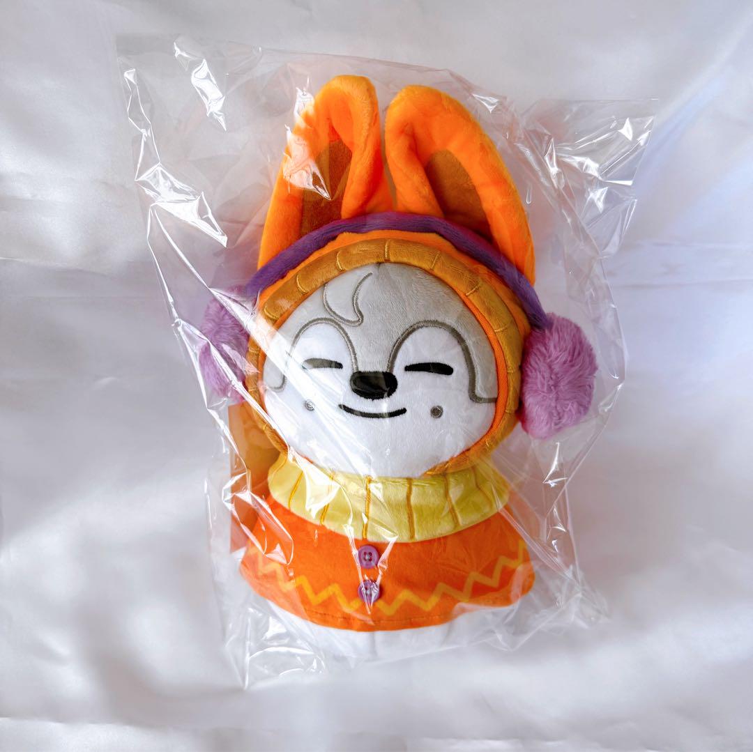 

[USED] StrayKids Wolfchan Snowman Plush Toy