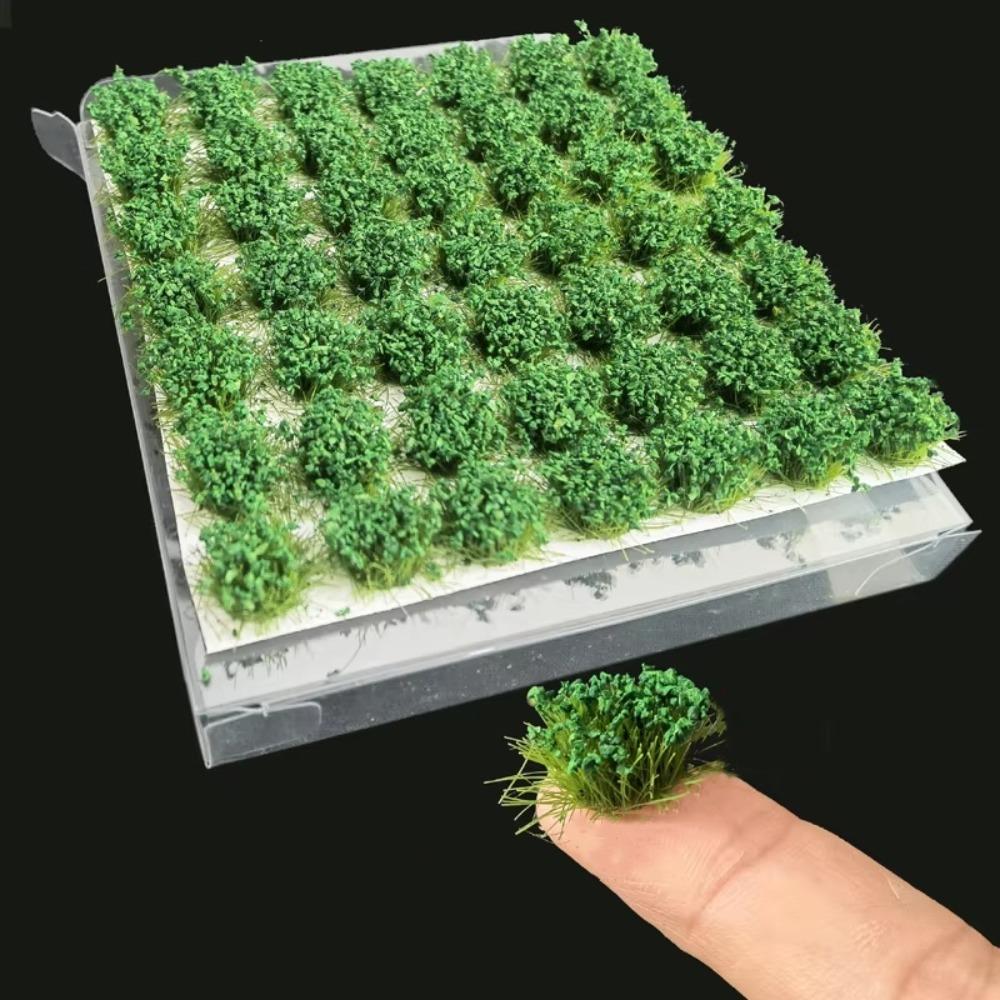 Railway Train Miniature Flower Cluster DIY Building Flower Grass Model  Micro Landscape