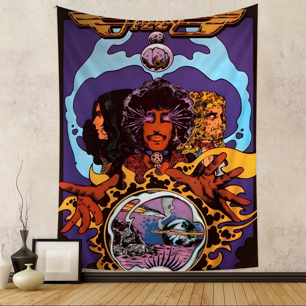 Tapestry da Parete Fai-da-te Anime Band Rapper Classica Thin Lizzy per Soggiorno Casa Dormitorio Decorazione Arte da Parete