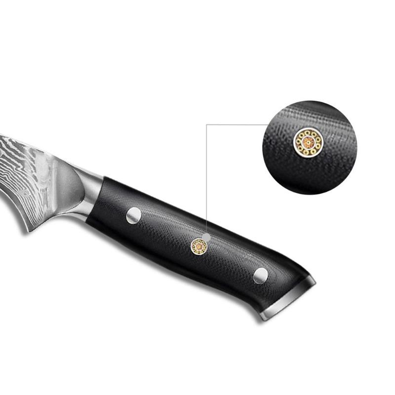67 Layers Damascus Steel 6 Inch Boning Knife Kitchen Bone Knives Slicing Fruit Meat Cleaver Knife