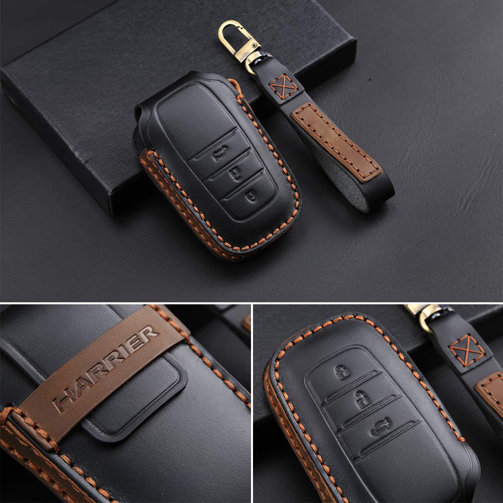 [BOYOUS Custom Key Case] For Toyota New Harrier 80 Series (06/2020 ~) Genuine Leather
