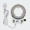 Microscope LED Ring Light Illuminator Stereo Microscope Adjustable Stereo Zoom Camera Light 32LED (White)