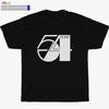 Neues Studio 54 Musikproduktionshaus Logo Schwarz/Grau/Marineblau T-Shirt Größe S3XL Unisex T-Shirt