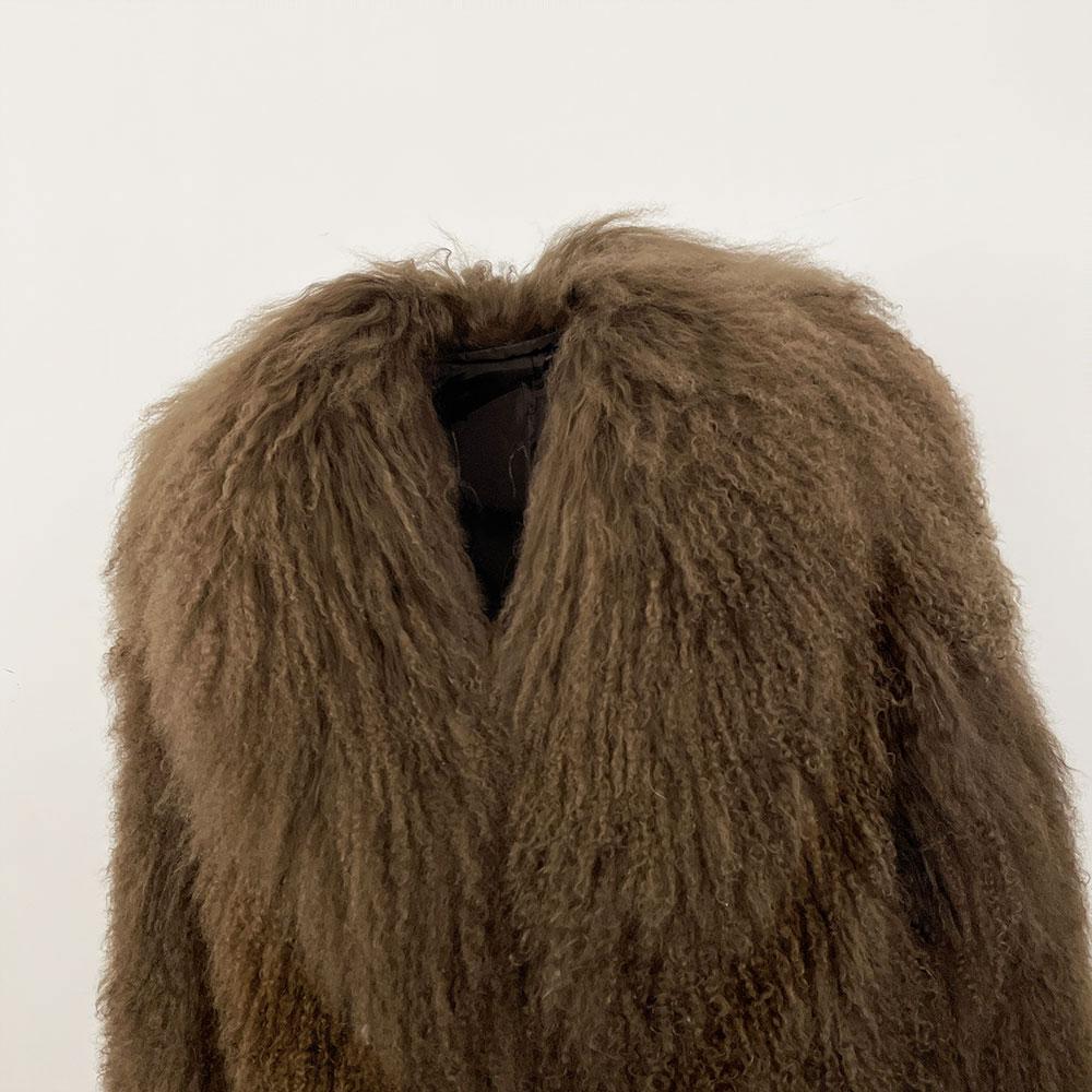 OFTBUY Real Mongolia Sheep Fur Coat Winter Jacket Women Natural Thick Warm Outerwear Streetwear Turn Down Collar New Fashion