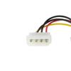 4Pin to SATA HDD Power Cable Big 4 Pin Male to 15Pin Female Plug Convert Adapter Hard Drive Connector Molex SATA Extension Cord