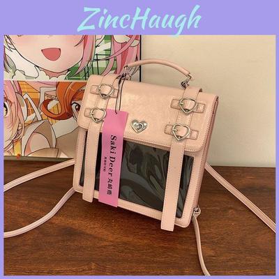 Japanese Anime Heart Love Bag With Pu Material For Daily Use And Storage