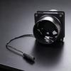 8cm 12V 0.4A Exhaust Fan Quiet Duct Extractor Fan Ventilation Exhaust Air Blower Ventilator Fan with Speed Control
