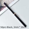 10/30/50pcs mix Reed Diffuser Rattan Stick Black Volatile Synthetic Fiber Sticks Aroma Fragrance for Home Fragrance