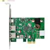 30W PD3.0 Fast Charging PCI-E USB-C 3.2 Adapter Card with 1C2A Combo (VIA805)