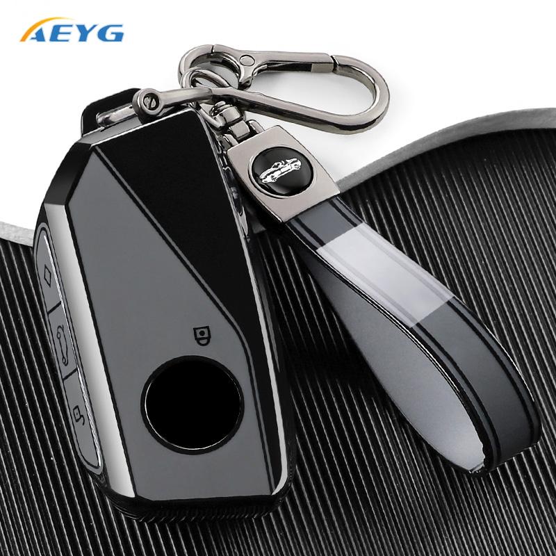 Fashion Car Key Case Cover Shell Fob For Bmw G07 X7 Lci U11 X1 G70 7 Series G09 Xm F98 X4M Lci G18 X5 G81 M3 I20 Ix Keychain