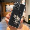 Honor X6B Kılıfı Sevimli Panda Şeffaf Arka Kapak Honor X6b JDY-LX1 JDY-LX2 İçin Şeffaf Silikon Tam Kapsama Telefon Kılıfı Coque
