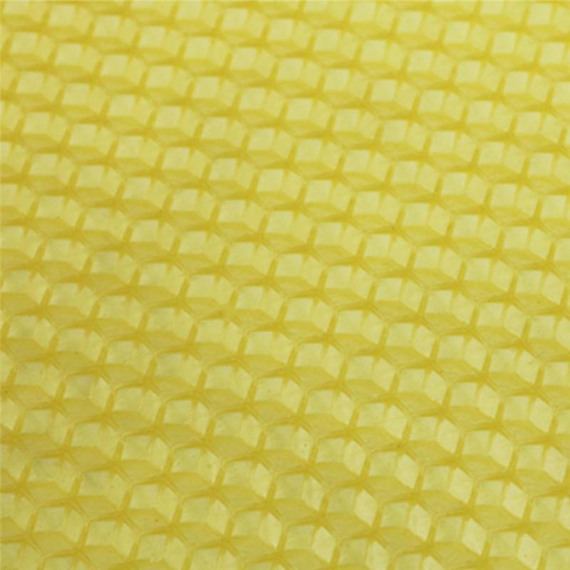 Beeswax Sheets Set Kit Natural Beeswax Sheets Set Kit Beeswax Honeycomb Sheets Wax For Beekeeping Equipment (13.3 X 9Cm) 10PCS