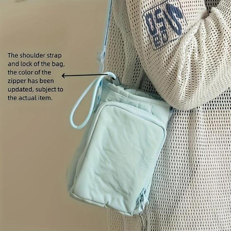 Outdoor Travel Water Kettle Portable Drink Bottle Pouch Crossbody Bag Shoulder Strap Drinks Bottles Carrier Bags Nylon Material