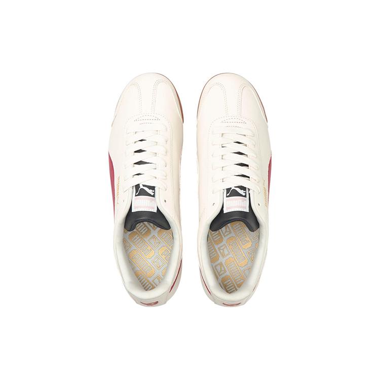 PUMA Roma Basic 'Ivory Glow Intense Red' (Unisex) Training Shoes 369571 32