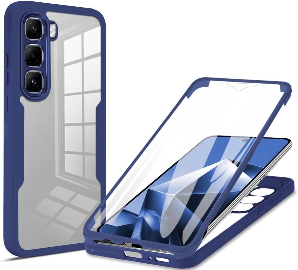 Full Body Protection Shockproof Case for Vivo Y31 5G Y21d Protective Cover Screen Protector Fundas Coque