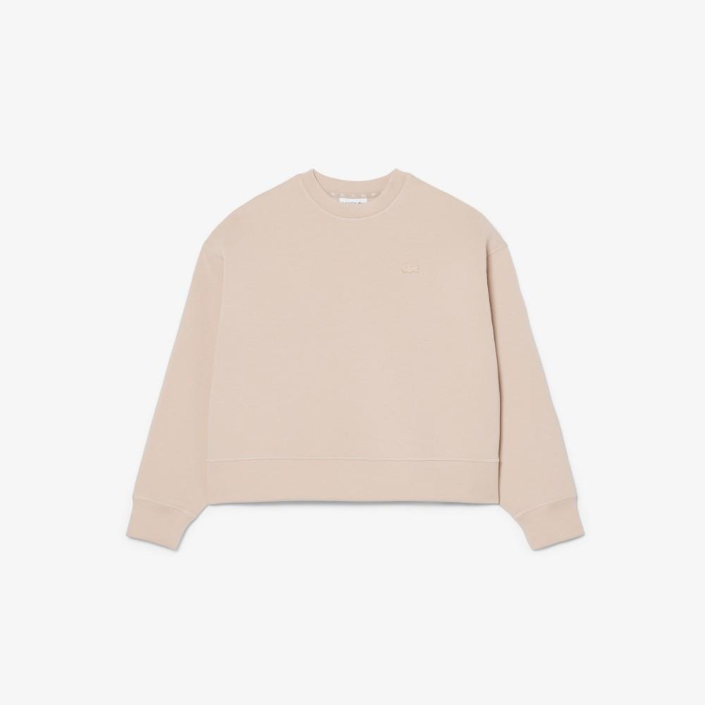 Lacoste Women's Double-Face Soft Crewneck Sweatshirt SF0046-56GX6F