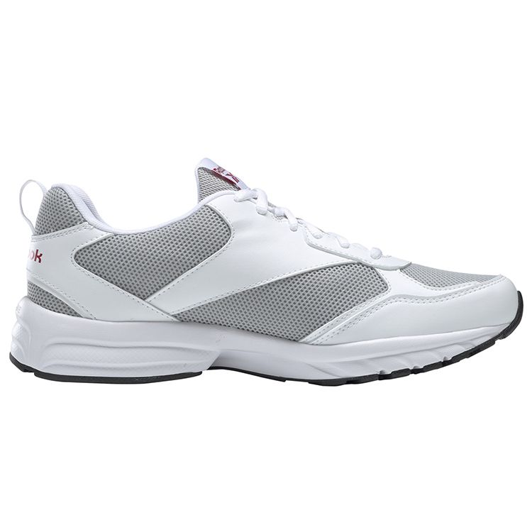 Reebok Pheehan 5.0 Breathable Low-Top Running Shoes Unisex Sneakers White Gray FV4293