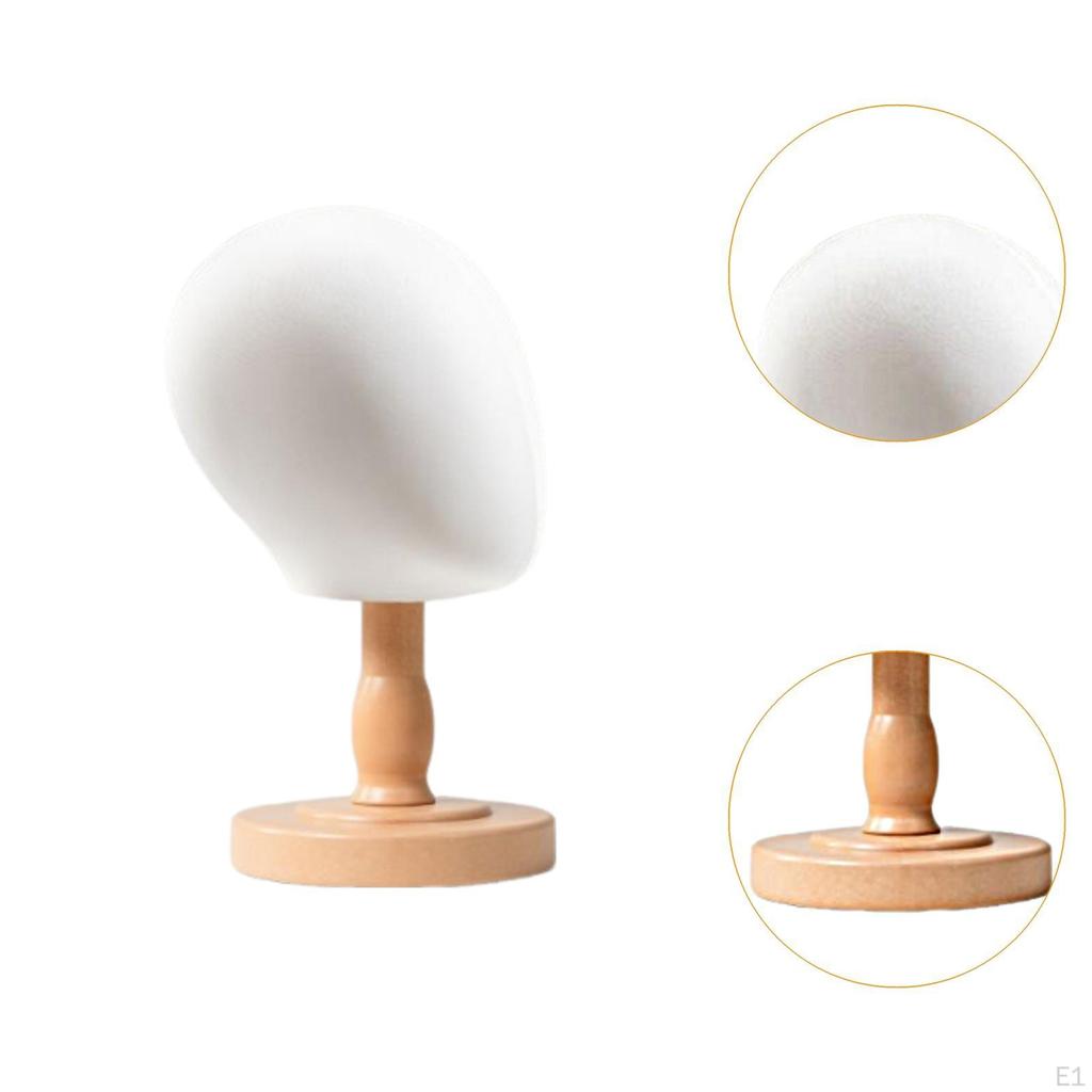 Hat Display Holder Making Styling Head Manikin for Hairpiece Headphone