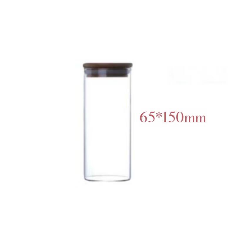 Heat-Resistant Glass Storage Jar Set with Lids