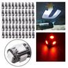 50pcs T10 5-SMD 5050 Red LED Light Bulbs 192 168 194 W5W 2825 158 12V &
