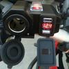 Dual USB Port Cigarette Lighter Socket for Phone Motorcycle Handlebar Charger Digital Display 5V 2.1A Adapter Power Supply