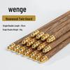 Chinese Style Solid Red Wood Chopsticks - Creative Gift for Household Use