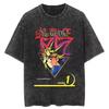 Yu-gi-oh! Popular Anime Dark Magician Manga Vol 19 20 21 Graphic Print Cotton T-shirt for Men 2026 Summer Casual Fashion Simple