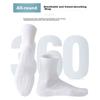 4-Pair Set Basketball Socks, Sports Socks, Autumn And Winter Breathable Shock-Absorbing Mid-Calf Training Socks, Running Socks